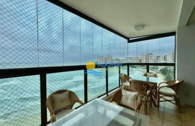 Apartamento com 4 dormitórios à venda, 175 m² por r$ 1.800.000,00 - jardim astúrias - guarujá/sp