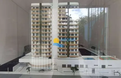 Apartamento com 1 dormitório à venda, 55 m² por r$ 455.000,00 - enseada - guarujá/sp