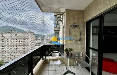 Apartamento com 2 dormitórios à venda, 85 m² por r$ 540.000,00 - pitangueiras - guarujá/sp