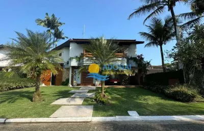 Casa com 5 dormitórios à venda, 600 m² por r$ 2.990.000,00 - balneário praia do pernambuco - guarujá/sp