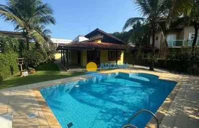 Casa com 3 dormitórios à venda, 170 m² por r$ 1.800.000 - balneário praia do pernambuco - guarujá/sp