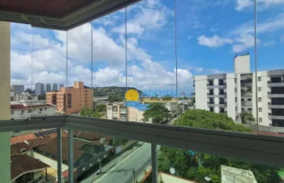Apartamento com 2 dormitórios à venda, 58 m² por r$ 430.000,00 - enseada - guarujá/sp