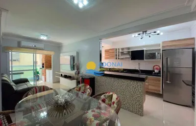 Apartamento com 3 dormitórios à venda, 96 m² por r$ 750.000 - enseada - guarujá/sp