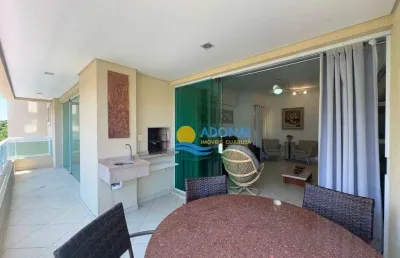 Apartamento com 4 dormitórios à venda, 145 m² por r$ 950.000,00 - enseada - guarujá/sp
