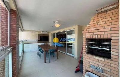 Apartamento com 3 dormitórios à venda, 119 m² por r$ 980.000,00 - enseada - guarujá/sp
