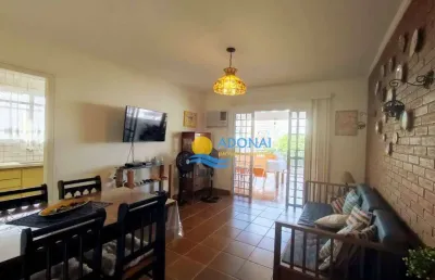 Cobertura com 1 dormitório à venda, 110 m² por r$ 470.000,00 - tombo - guarujá/sp