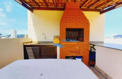 Cobertura com 2 dormitórios à venda, 145 m² por r$ 415.000,00 - enseada - guarujá/sp