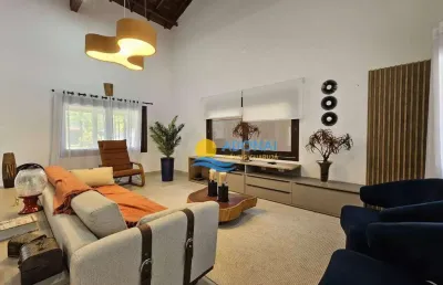 Casa com 4 dormitórios à venda, 285 m² por r$ 1.800.000,00 - jardim acapulco - guarujá/sp