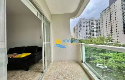 Apartamento com 2 dormitórios à venda, 120 m² por r$ 500.000,00 - pitangueiras - guarujá/sp