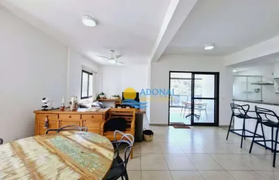 Apartamento com 3 dormitórios à venda, 100 m² por r$ 795.000,00 - pitangueiras - guarujá/sp