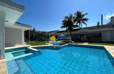 Casa com 7 dormitórios à venda, 622 m² por r$ 6.800.000,00 - jardim acapulco - guarujá/sp