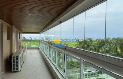 Apartamento com 4 dormitórios à venda, 210 m² por r$ 1.800.000,00 - enseada - guarujá/sp