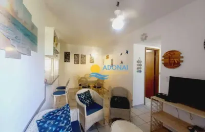 Apartamento com 2 dormitórios à venda, 65 m² por r$ 360.000,00 - enseada - guarujá/sp