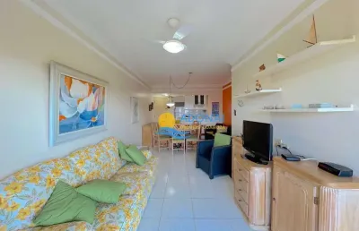 Apartamento com 4 dormitórios à venda, 115 m² por r$ 650.000,00 - enseada - guarujá/sp