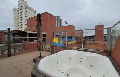 Cobertura com 4 dormitórios à venda, 190 m² por r$ 850.000,00 - enseada - guarujá/sp