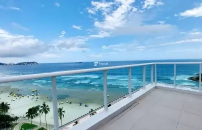 Cobertura com 3 dormitórios à venda, 260 m² por r$ 2.400.000,00 - enseada - guarujá/sp