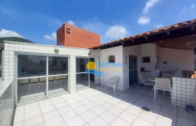 Cobertura com 5 dormitórios à venda, 125 m² por r$ 600.000,00 - enseada - guarujá/sp