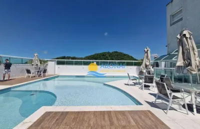 Apartamento com 3 dormitórios à venda, 103 m² por r$ 900.000,00 - pitangueiras - guarujá/sp