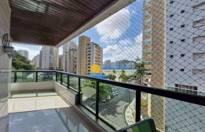 Apartamento com 3 dormitórios à venda, 100 m² por r$ 850.000,00 - jardim astúrias - guarujá/sp