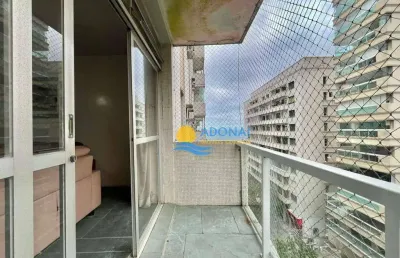 Apartamento com 3 dormitórios à venda, 120 m² por r$ 570.000,00 - pitangueiras - guarujá/sp