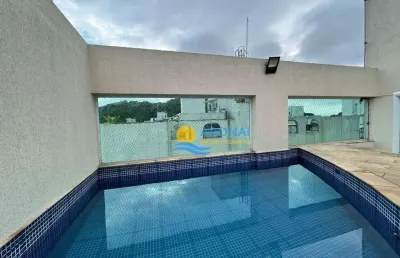 Apartamento com 2 dormitórios à venda, 120 m² por r$ 650.000,00 - pitangueiras - guarujá/sp