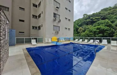 Apartamento com 3 dormitórios à venda, 110 m² por r$ 555.000,00 - pitangueiras - guarujá/sp