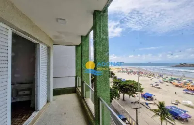 Apartamento com 4 dormitórios à venda, 220 m² por r$ 1.200.000,00 - pitangueiras - guarujá/sp