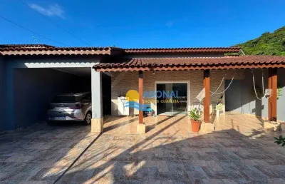 Casa com 3 dormitórios à venda, 160 m² por r$ 680.000,00 - balneário praia do pernambuco - guarujá/sp