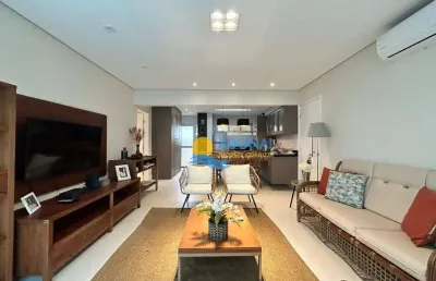Apartamento com 3 dormitórios à venda, 135 m² por r$ 1.200.000,00 - pitangueiras - guarujá/sp