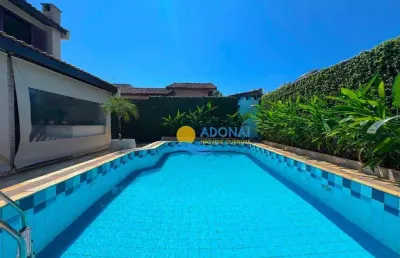 Casa com 4 dormitórios à venda, 250 m² por r$ 1.950.000,00 - balneário praia do pernambuco - guarujá/sp