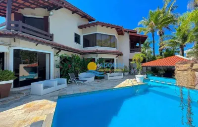 Casa com 6 dormitórios à venda, 385 m² por r$ 2.000.000,00 - balneário praia do pernambuco - guarujá/sp