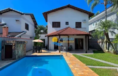 Casa com 3 dormitórios à venda, 230 m² por r$ 1.350.000 - balneário praia do pernambuco - guarujá/sp