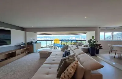 Apartamento à venda, 224 m² por r$ 3.500.000,00 - enseada - guarujá/sp