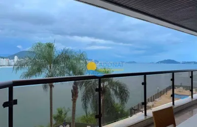 Apartamento com 4 dormitórios à venda, 256 m² por r$ 2.500.000,00 - jardim astúrias - guarujá/sp