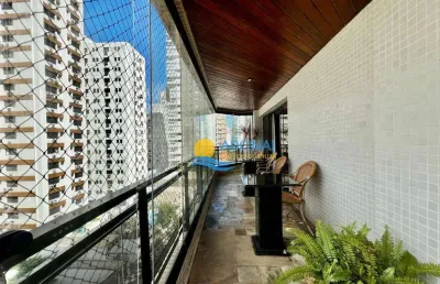Apartamento com 3 dormitórios à venda, 163 m² por r$ 850.000,00 - jardim astúrias - guarujá/sp
