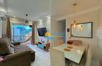 Apartamento com 2 dormitórios à venda, 65 m² por r$ 340.000,00 - enseada - guarujá/sp