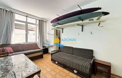 Apartamento com 1 dormitório à venda, 60 m² por r$ 330.000,00 - pitangueiras - guarujá/sp