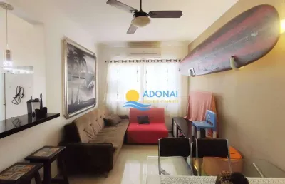 Apartamento com 2 dormitórios à venda, 70 m² por r$ 390.000,00 - tombo - guarujá/sp