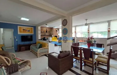 Cobertura com 4 dormitórios à venda, 220 m² por r$ 900.000,00 - enseada - guarujá/sp