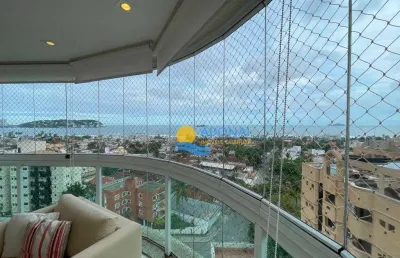 Apartamento com 3 dormitórios à venda, 122 m² por r$ 1.400.000,00 - enseada - guarujá/sp
