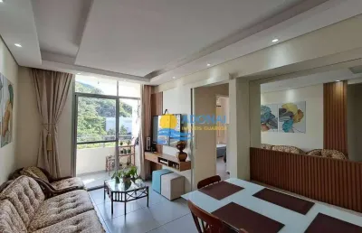 Apartamento com 2 dormitórios à venda, 65 m² por r$ 410.000,00 - enseada - guarujá/sp