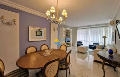 Apartamento com 3 dormitórios à venda, 130 m² por r$ 950.000,00 - pitangueiras - guarujá/sp