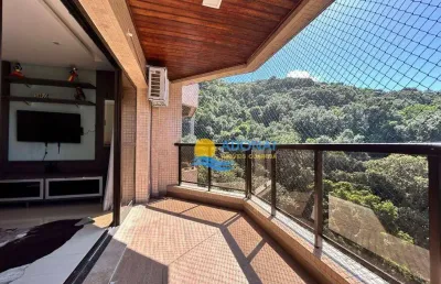 Apartamento com 4 dormitórios à venda, 127 m² por r$ 800.000,00 - pitangueiras - guarujá/sp