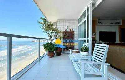 Apartamento com 4 dormitórios à venda, 315 m² por r$ 3.300.000,00 - pitangueiras - guarujá/sp