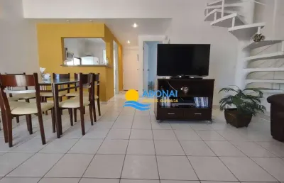 Cobertura com 3 dormitórios à venda, 89 m² por r$ 530.000,00 - enseada - guarujá/sp