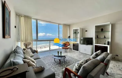 Apartamento com 3 dormitórios à venda, 220 m² por r$ 1.400.000,00 - pitangueiras - guarujá/sp