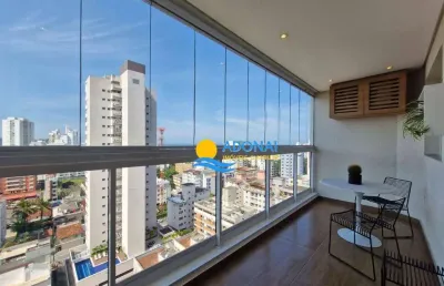 Apartamento com 3 dormitórios à venda, 96 m² por r$ 870.000,00 - jardim astúrias - guarujá/sp