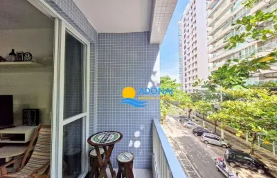 Apartamento com 2 dormitórios à venda, 95 m² por r$ 560.000,00 - pitangueiras - guarujá/sp