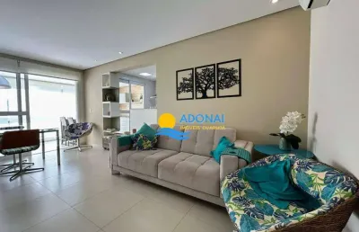 Apartamento com 2 dormitórios à venda, 89 m² por r$ 650.000,00 - enseada - guarujá/sp