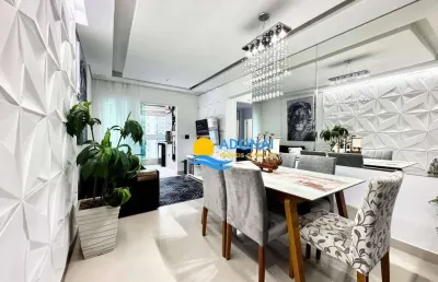 Apartamento com 2 dormitórios à venda, 77 m² por r$ 800.000,00 - pitangueiras - guarujá/sp